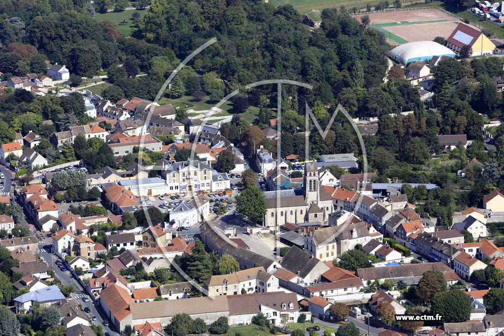 Photo arienne de Wissous (Centre)