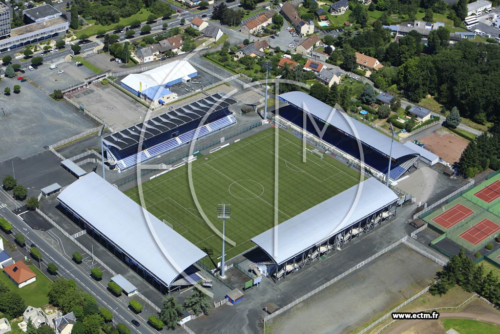 Photo arienne de Chteauroux (Stade Gaston-Petit)