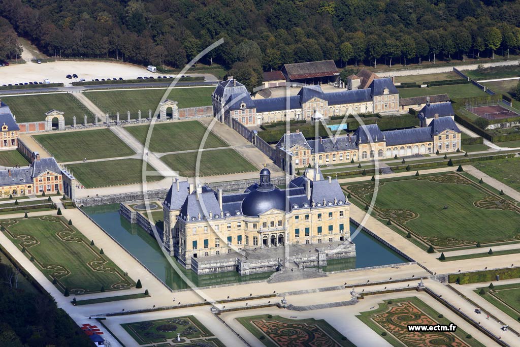 Photo arienne de Maincy (Chteau de Vaux-le-Vicomte)