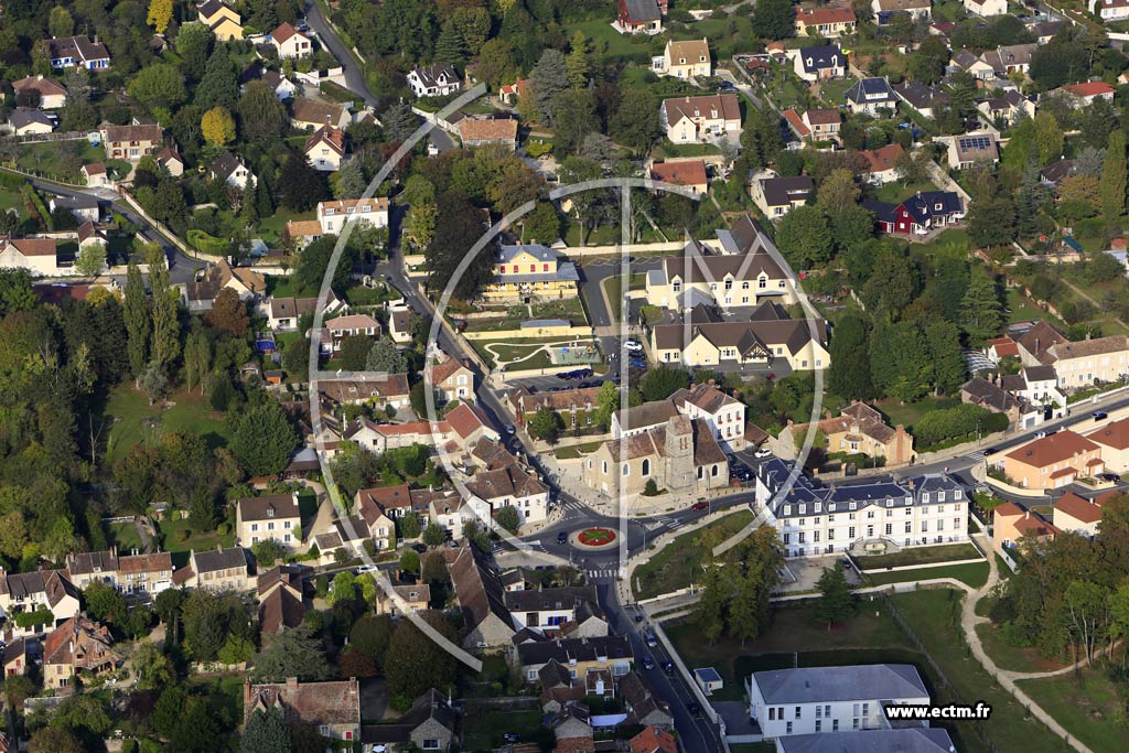 Photo arienne de Boissise-la-Bertrand