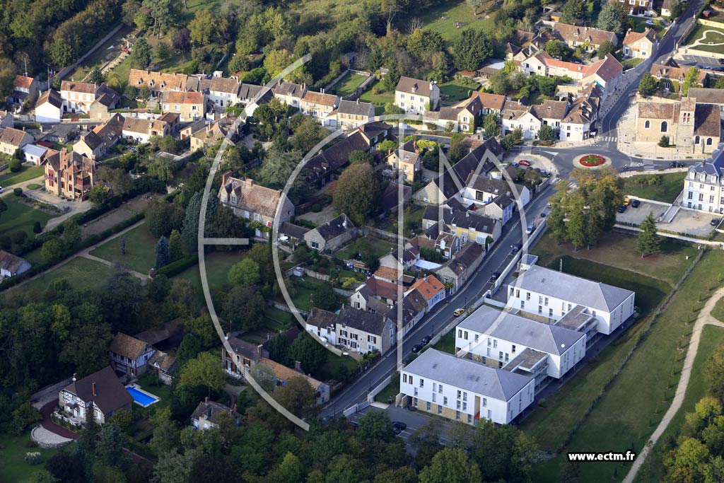 Photo arienne de Boissise-la-Bertrand