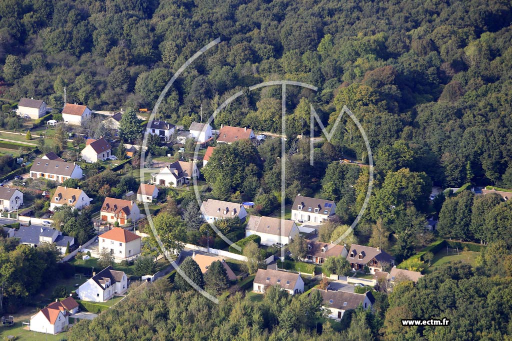 Photo arienne de Boissise-la-Bertrand