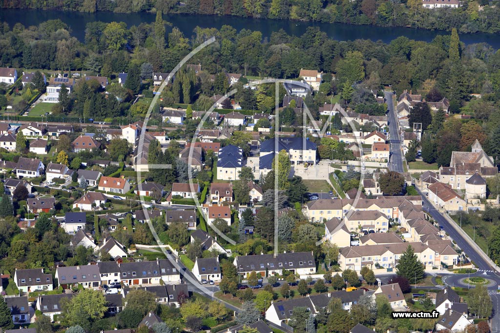 Photo arienne de Boissise-le-Roi (les Buttes)
