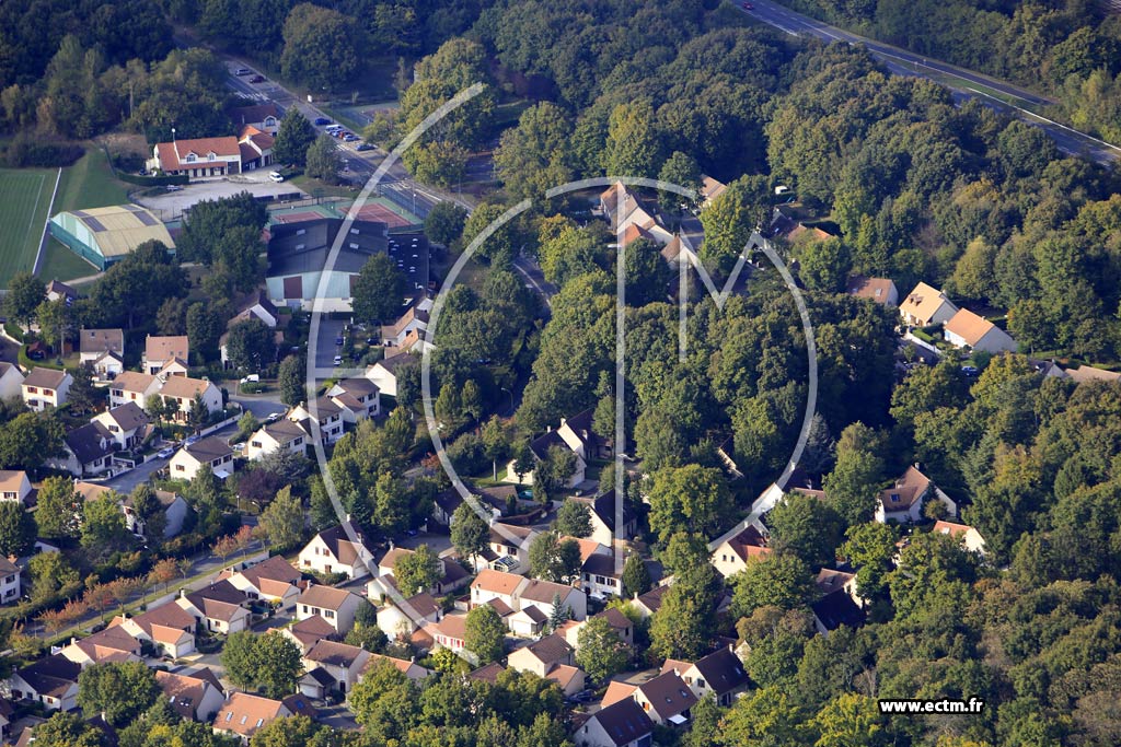 Photo arienne de Cesson (Cesson la Fort)