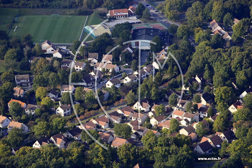 Photo arienne de Cesson (Cesson la Fort)
