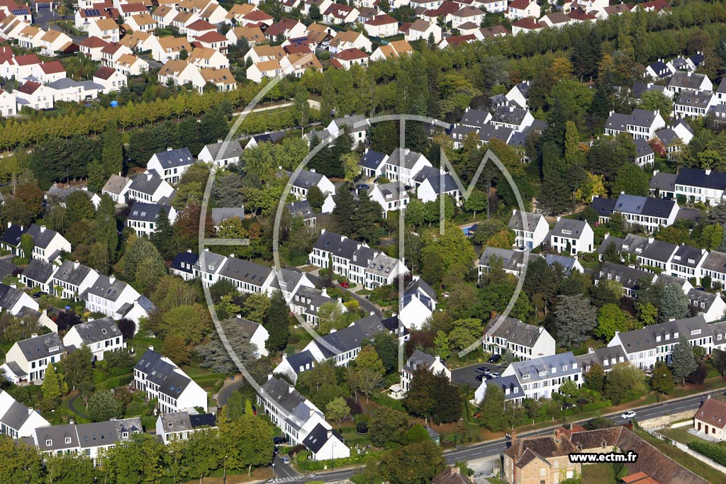 Photo arienne de Cesson (Nouveau Village)