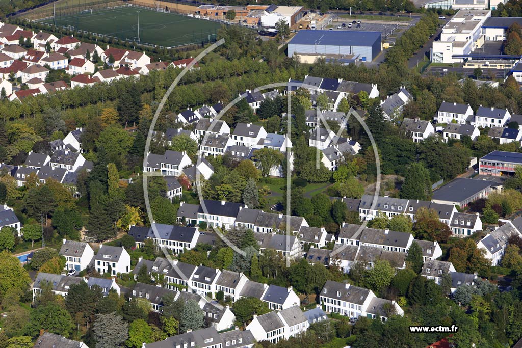 Photo arienne de Cesson (Nouveau Village)