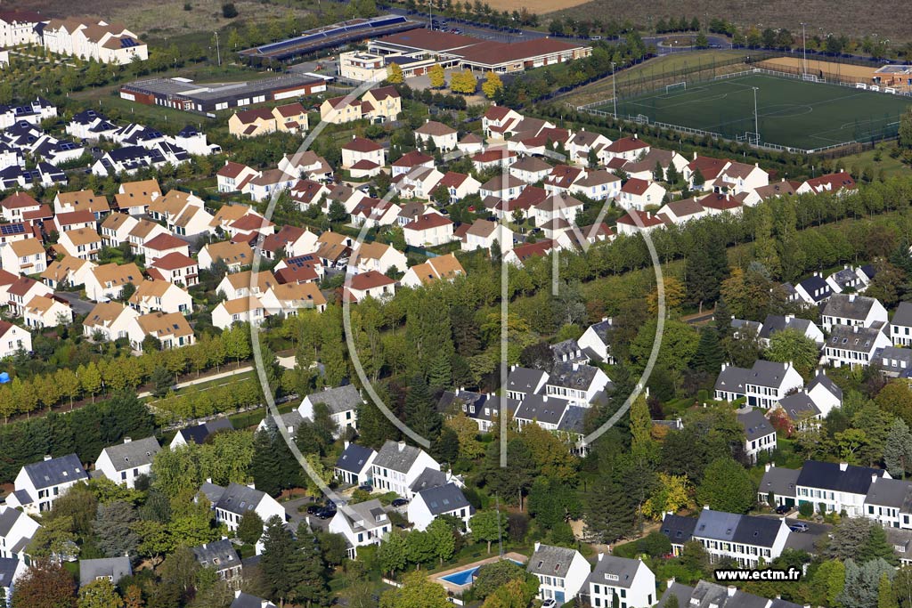 Photo arienne de Cesson (Nouveau Village)