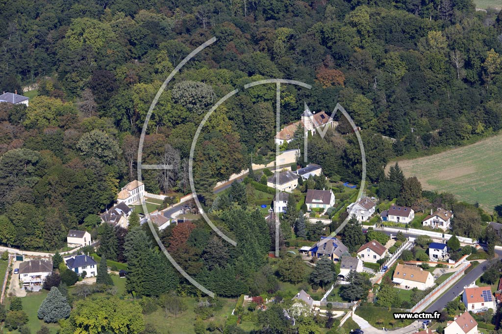 Photo arienne de Chartrettes (le Buisson)