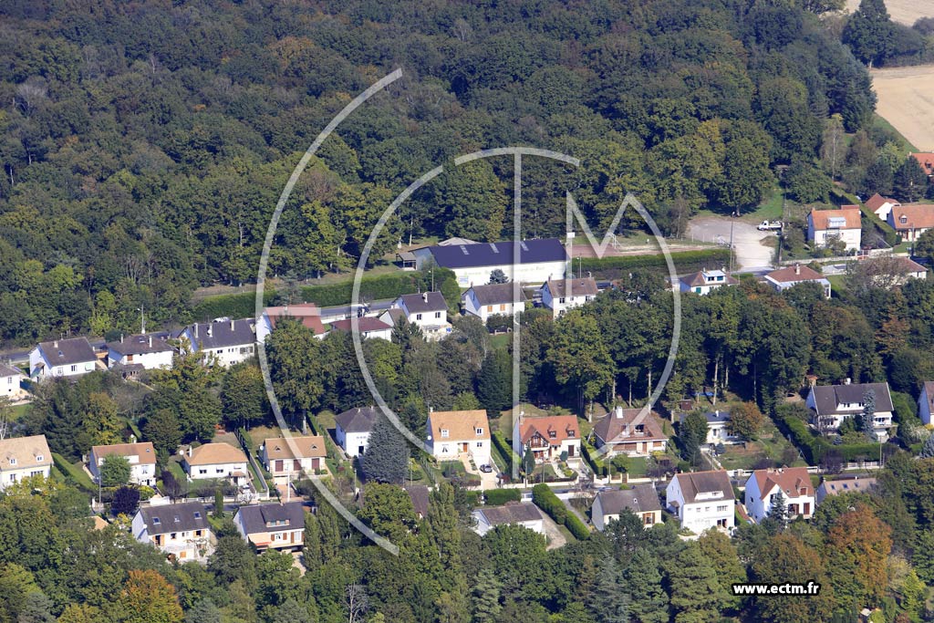 Photo arienne de Fontaine-le-Port (la Fouinerie)