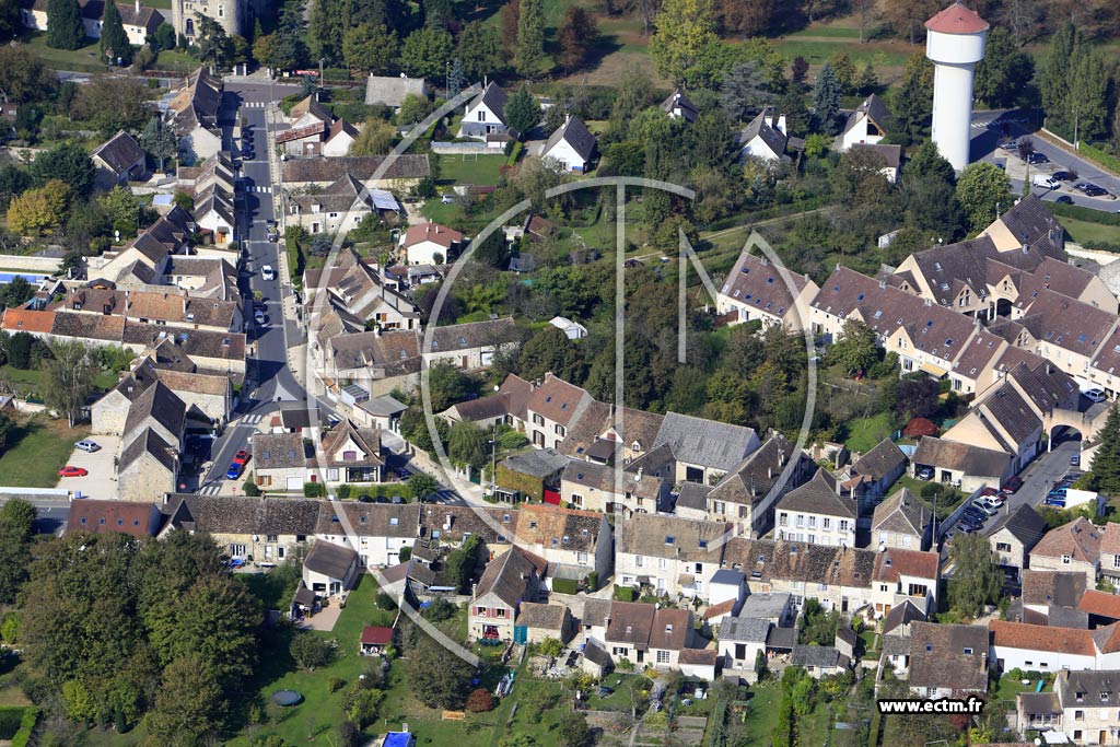 Photo arienne de Le Chtelet-en-Brie