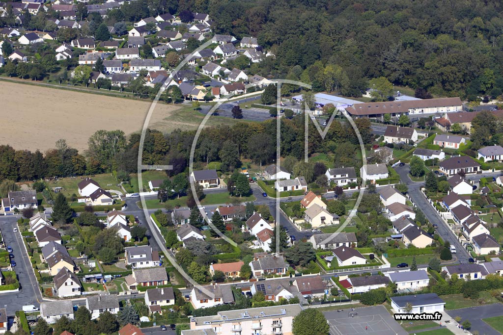 Photo arienne de Le Chtelet-en-Brie (la Plaine)