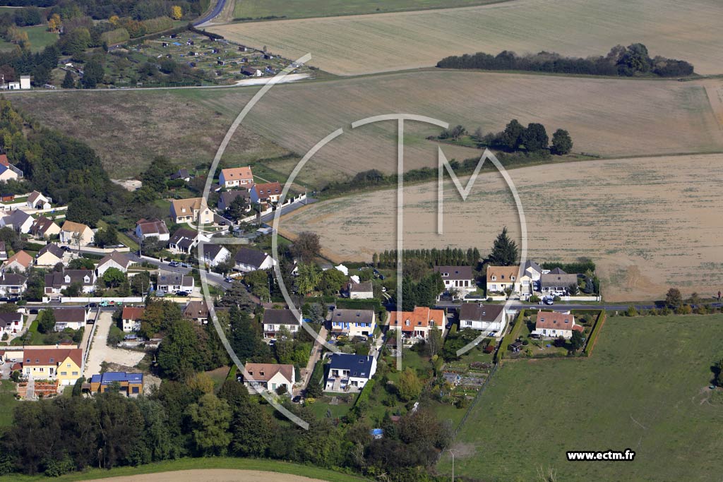 Photo arienne de Le Chtelet-en-Brie (le Clos d'Audebert)