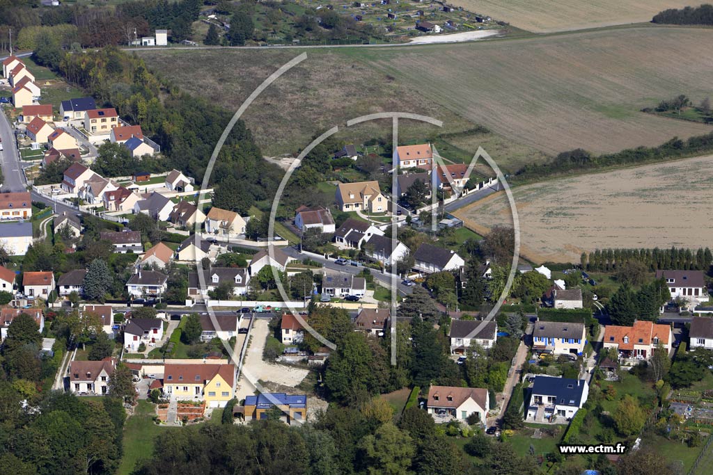 Photo arienne de Le Chtelet-en-Brie (le Clos d'Audebert)
