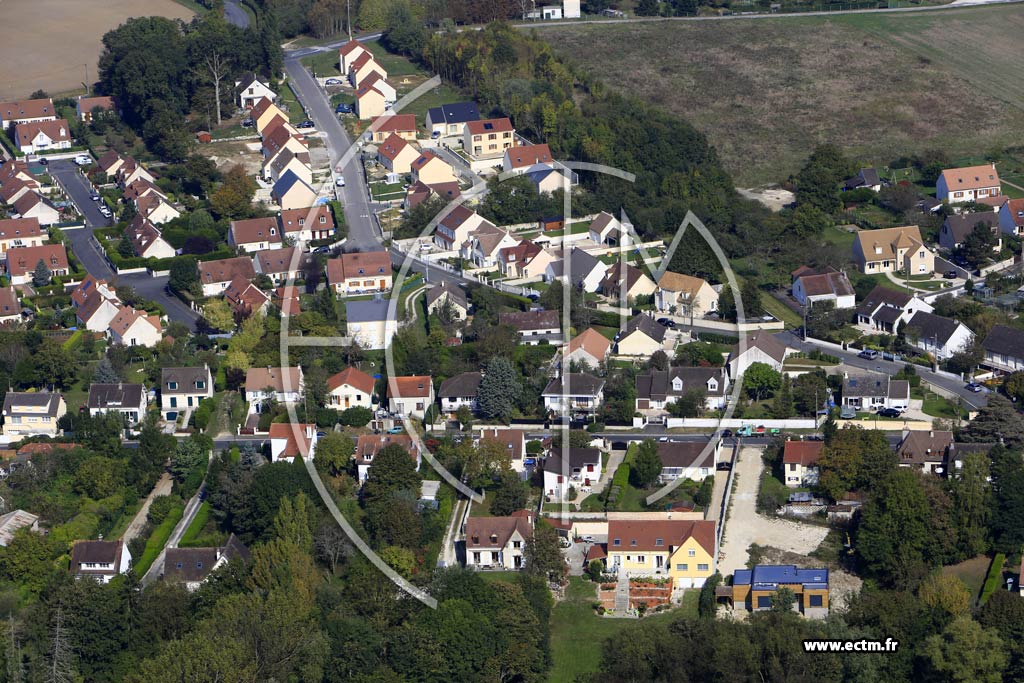 Photo arienne de Le Chtelet-en-Brie (le Clos d'Audebert)