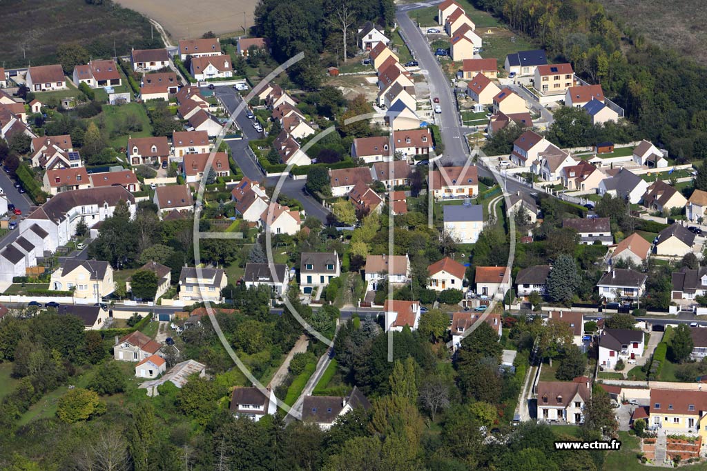 Photo arienne de Le Chtelet-en-Brie (le Clos d'Audebert)