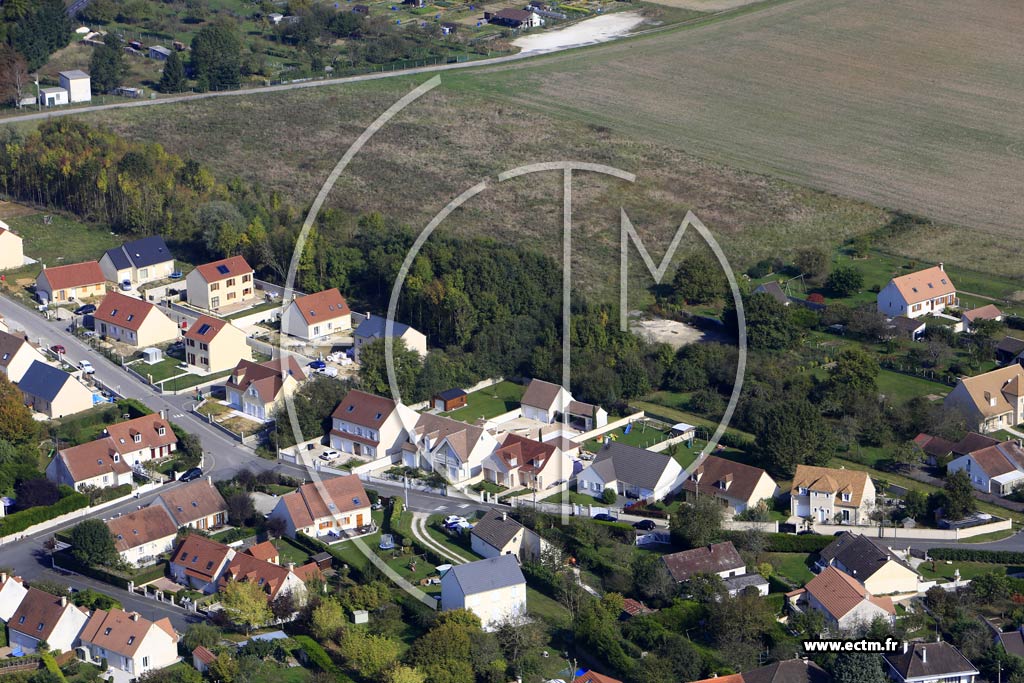 Photo arienne de Le Chtelet-en-Brie (le Clos d'Audebert)
