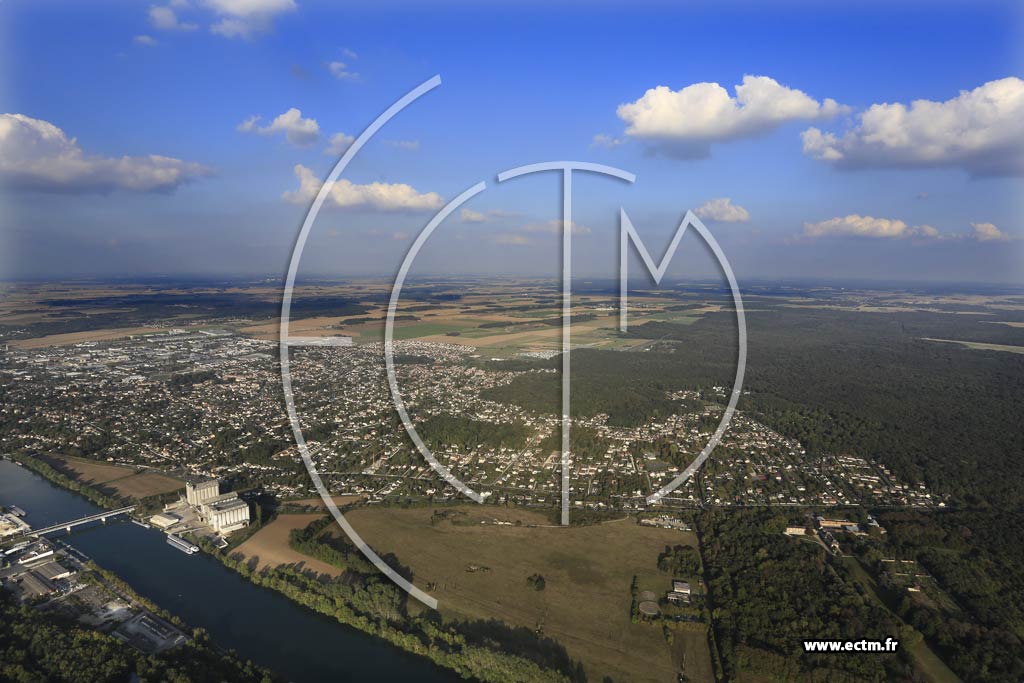 Photo arienne de Livry-sur-Seine