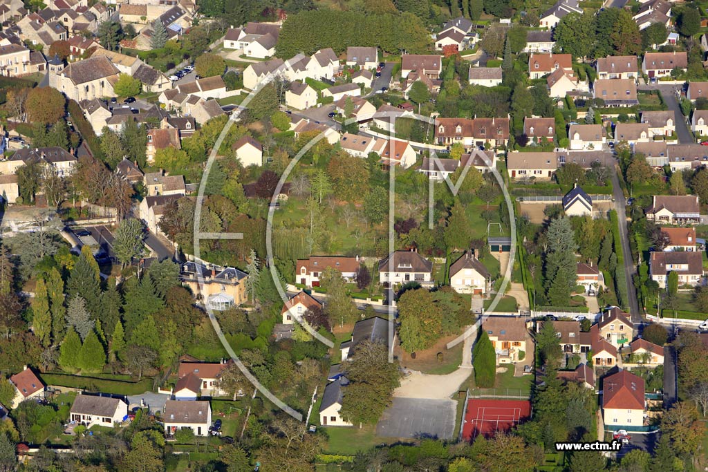 Photo arienne de Livry-sur-Seine (Centre)