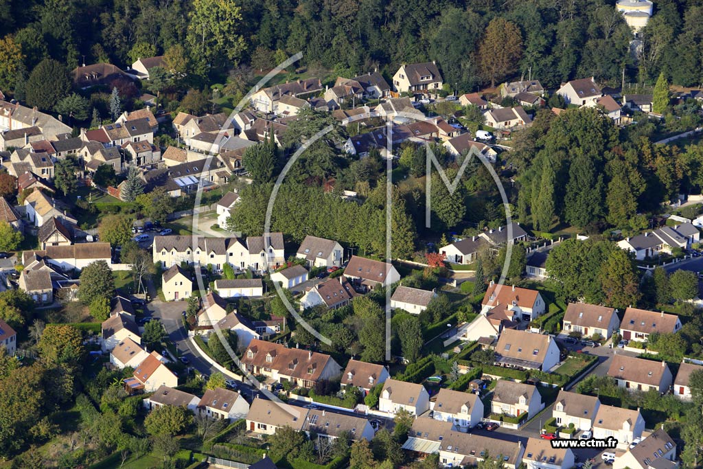 Photo arienne de Livry-sur-Seine (Centre)