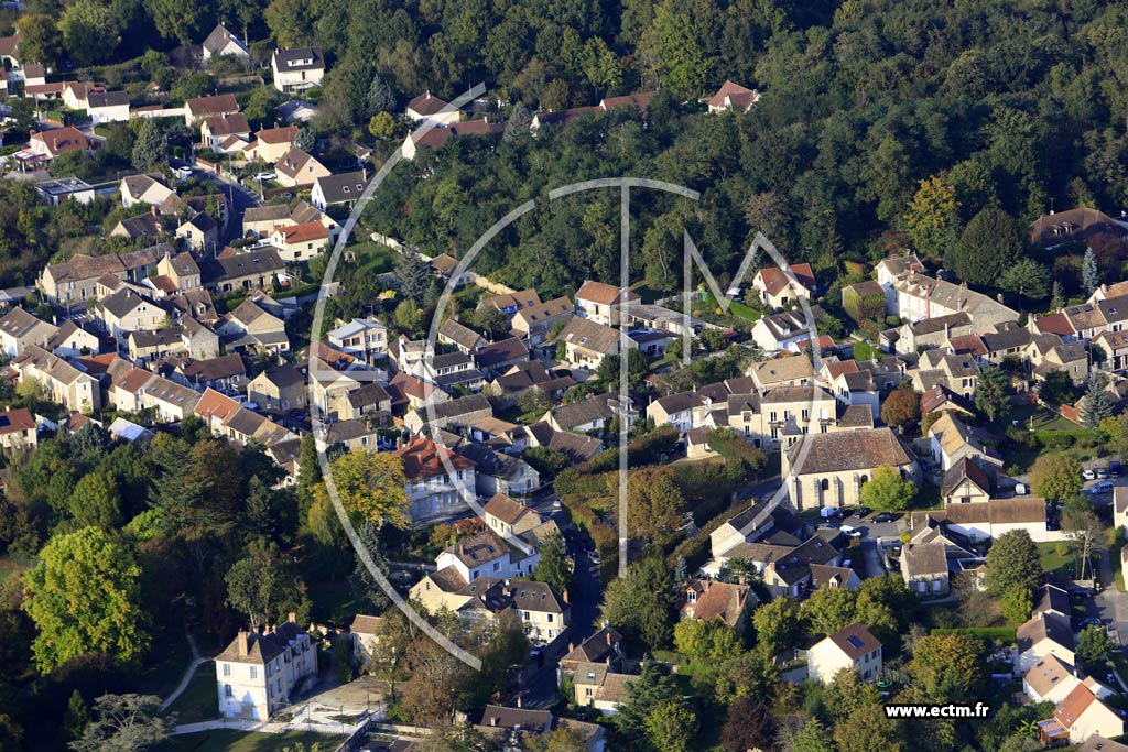 Photo arienne de Livry-sur-Seine (Centre)