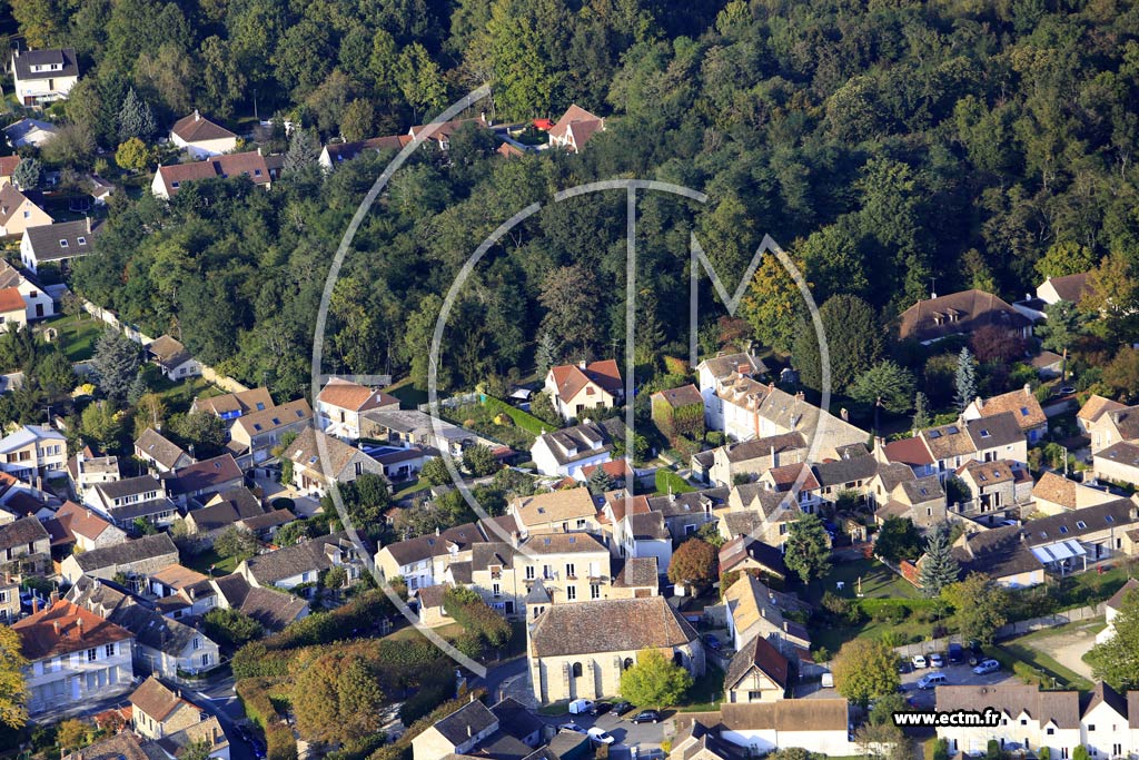 Photo arienne de Livry-sur-Seine (Centre)