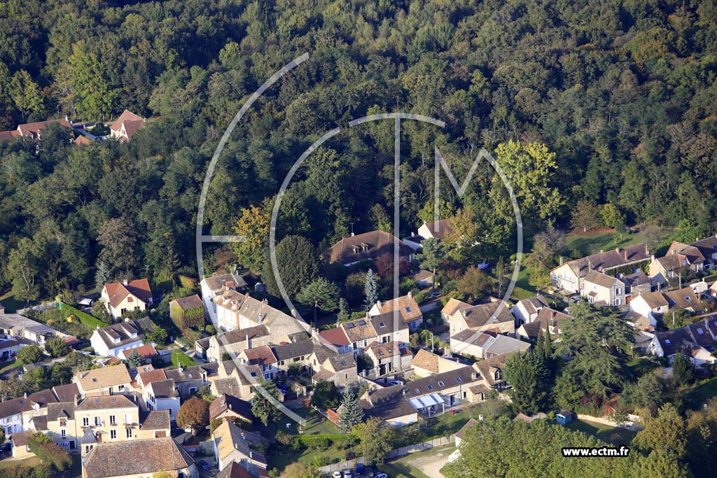 Photo arienne de Livry-sur-Seine (Centre)