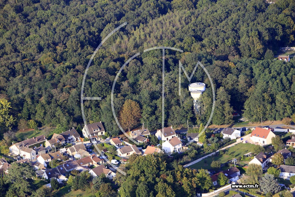 Photo arienne de Livry-sur-Seine (Centre)