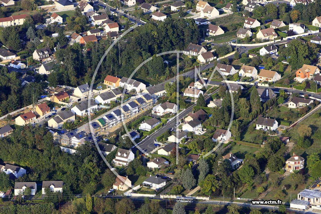 Photo arienne de Livry-sur-Seine (Quartier de la Rue de Melun)