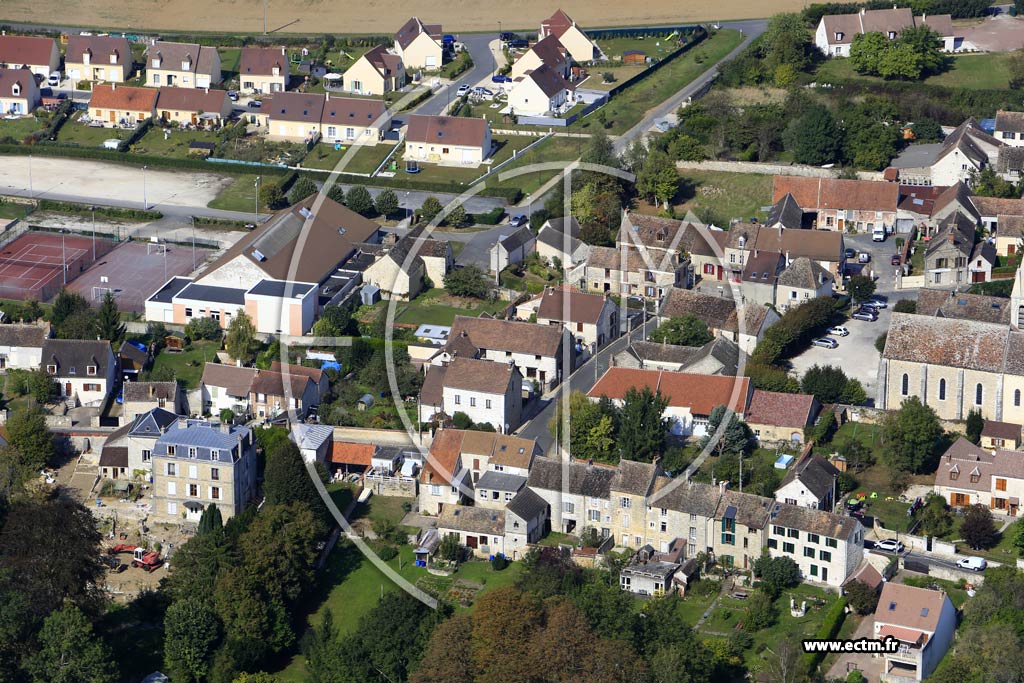 Photo arienne de Moisenay