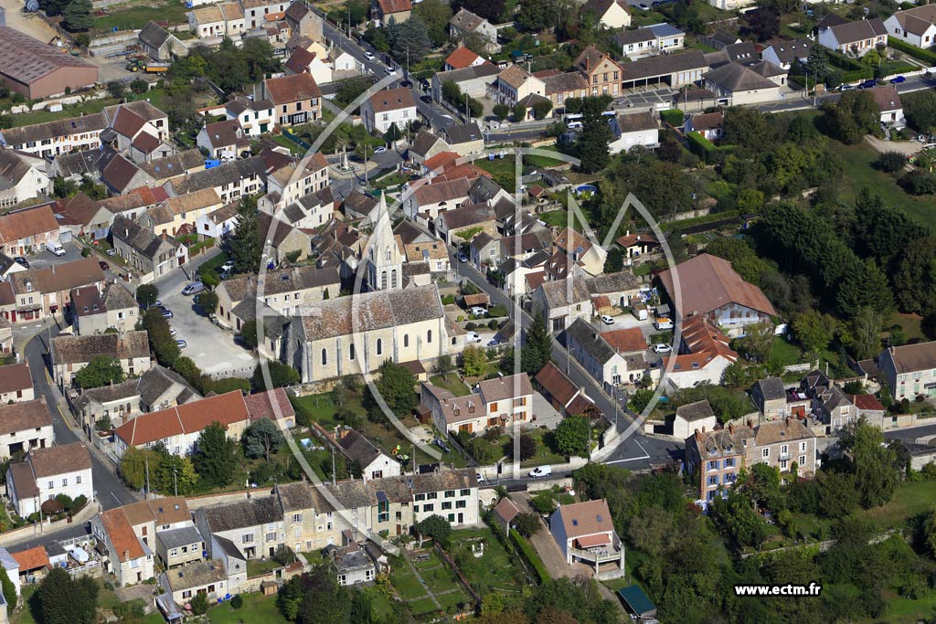 Photo arienne de Moisenay