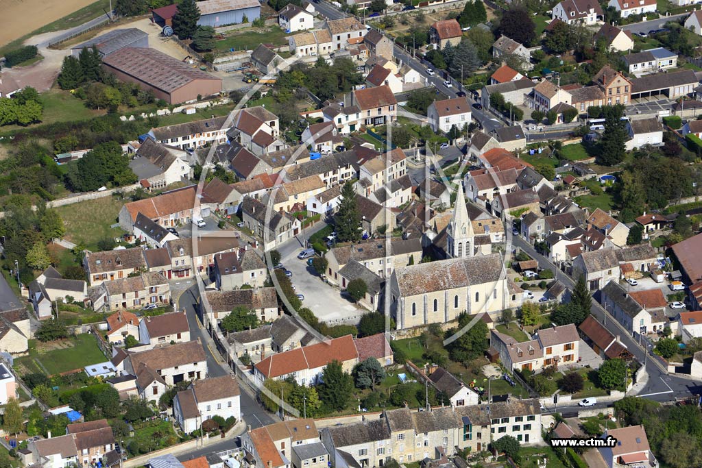 Photo arienne de Moisenay