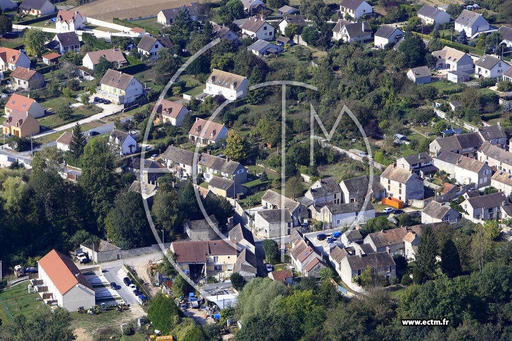 Photo arienne de Moisenay (Petit Moisenay)