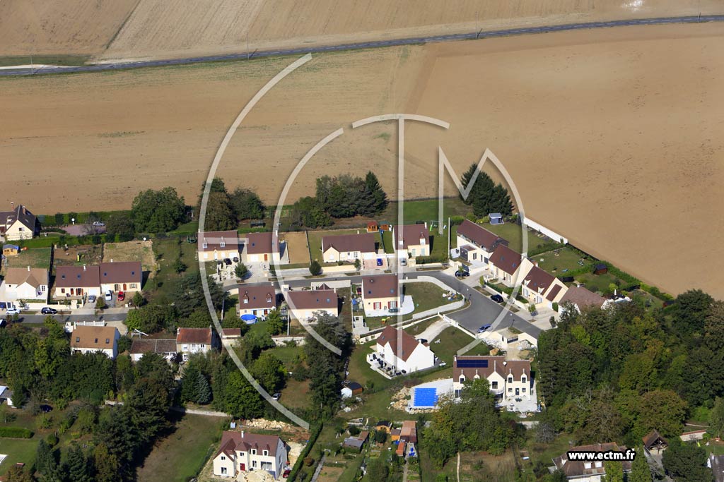 Photo arienne de Moisenay (Petit Moisenay)
