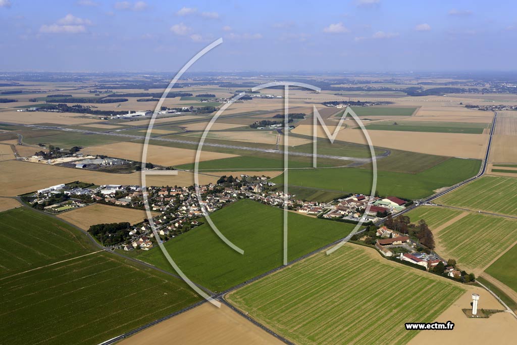 Photo arienne de Montereau-sur-le-Jard