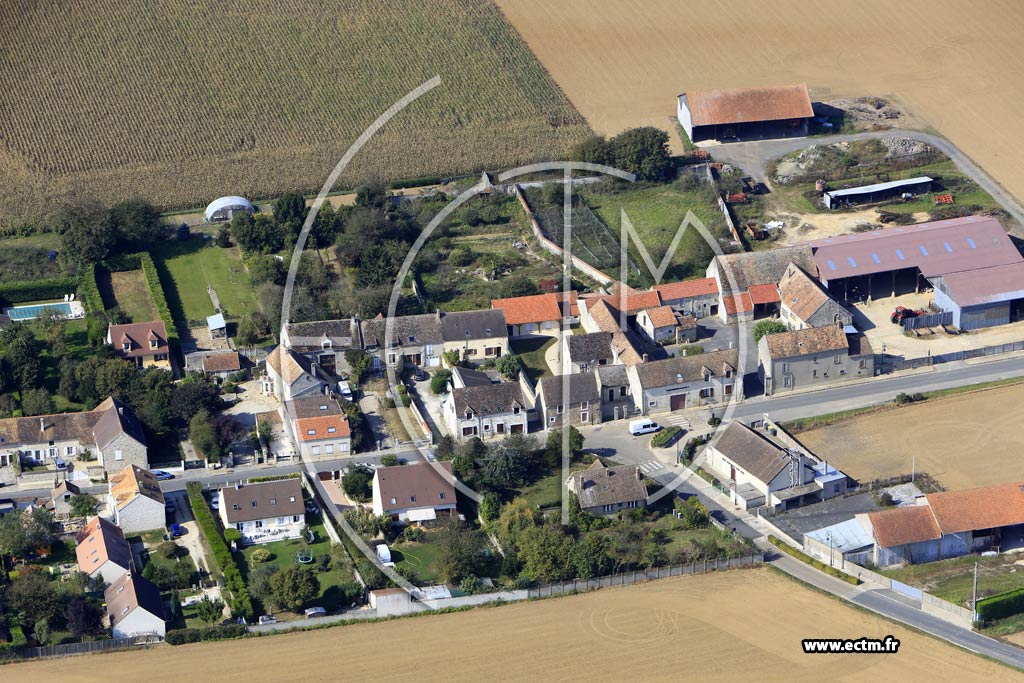 Photo arienne de Montereau-sur-le-Jard