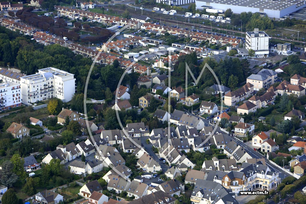 Photo arienne de Saint-Fargeau-Ponthierry
