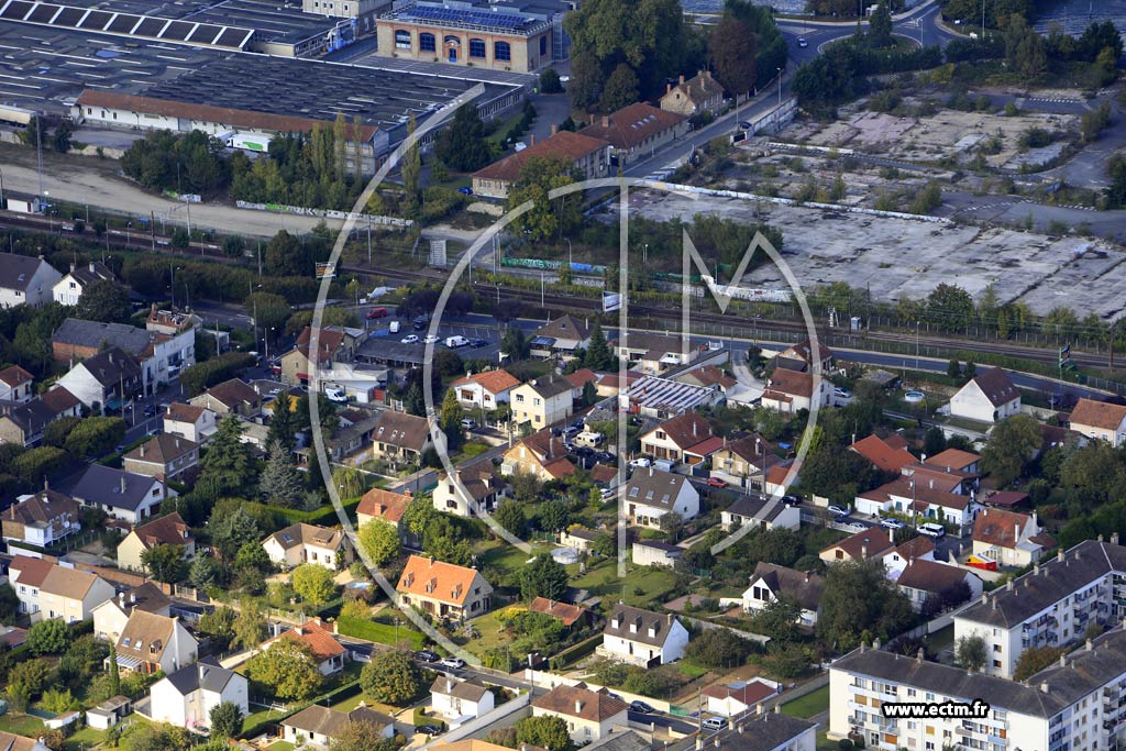 Photo arienne de Saint-Fargeau-Ponthierry