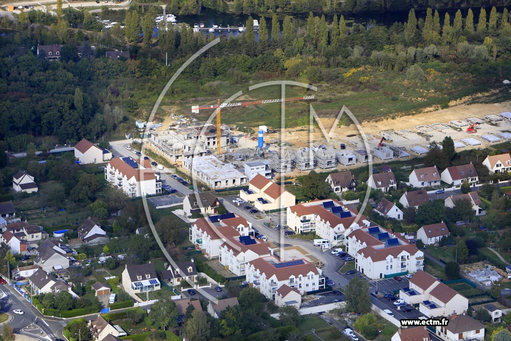 Photo arienne de Saint-Fargeau-Ponthierry