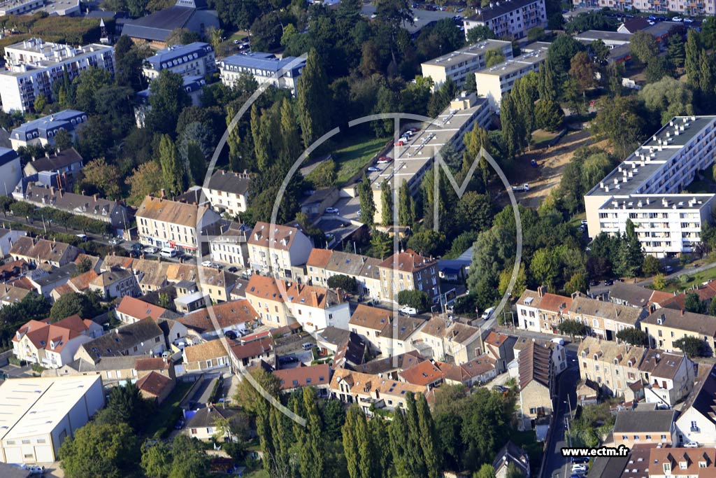 Photo arienne de Saint-Fargeau-Ponthierry