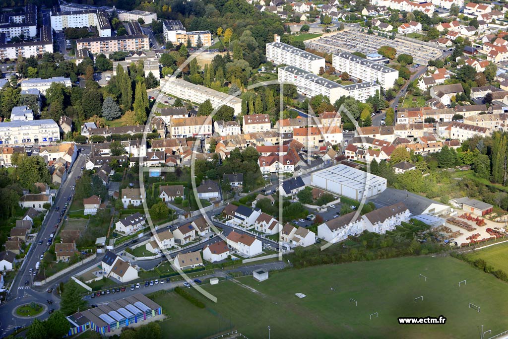 Photo arienne de Saint-Fargeau-Ponthierry