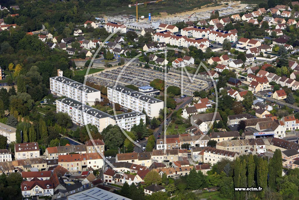 Photo arienne de Saint-Fargeau-Ponthierry
