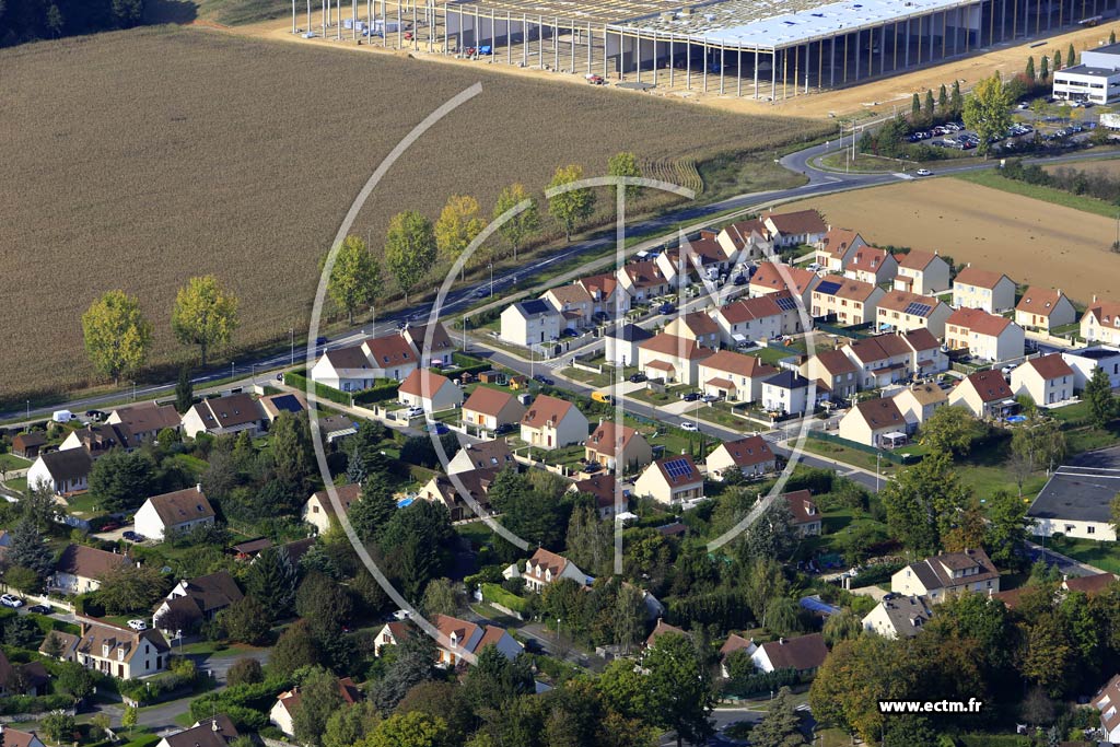 Photo arienne de Saint-Fargeau-Ponthierry (Auxonnettes)