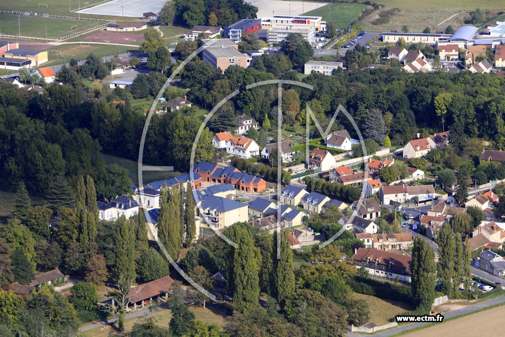 Photo arienne de Saint-Fargeau-Ponthierry (Jonville)