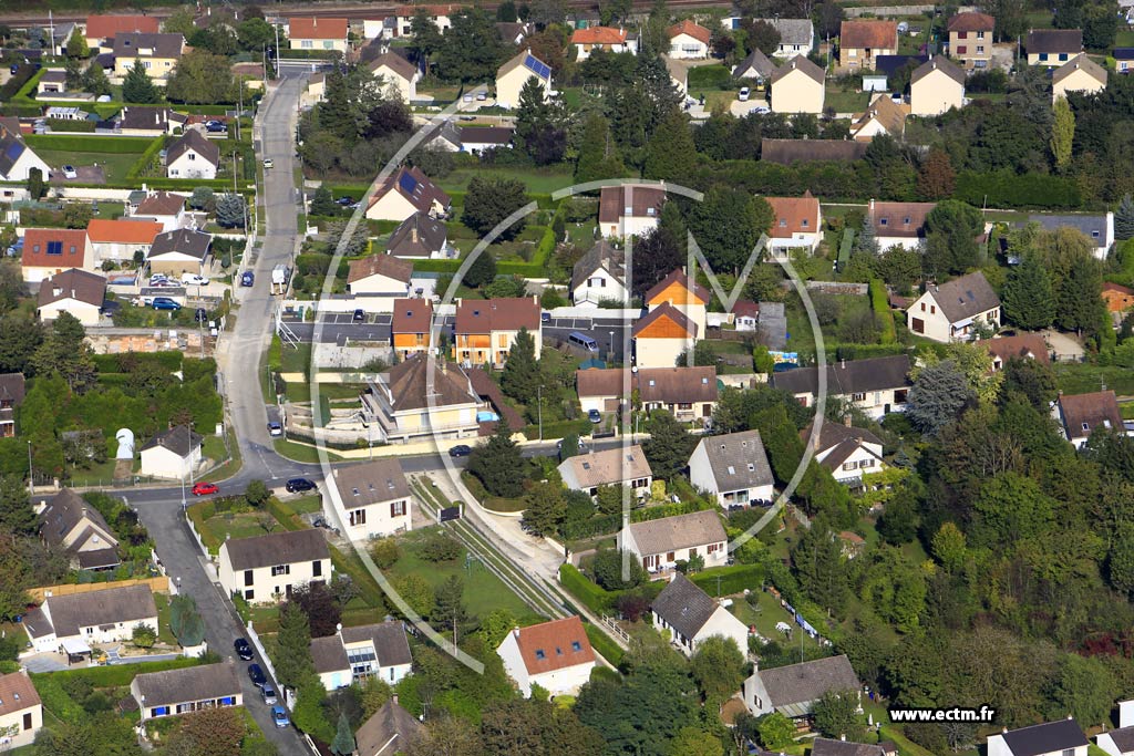 Photo arienne de Saint-Fargeau-Ponthierry (les Bergres)