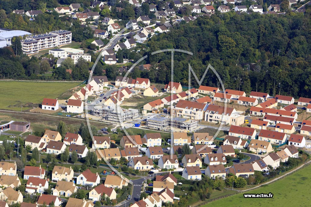 Photo arienne de Saint-Fargeau-Ponthierry (les Mouillres)