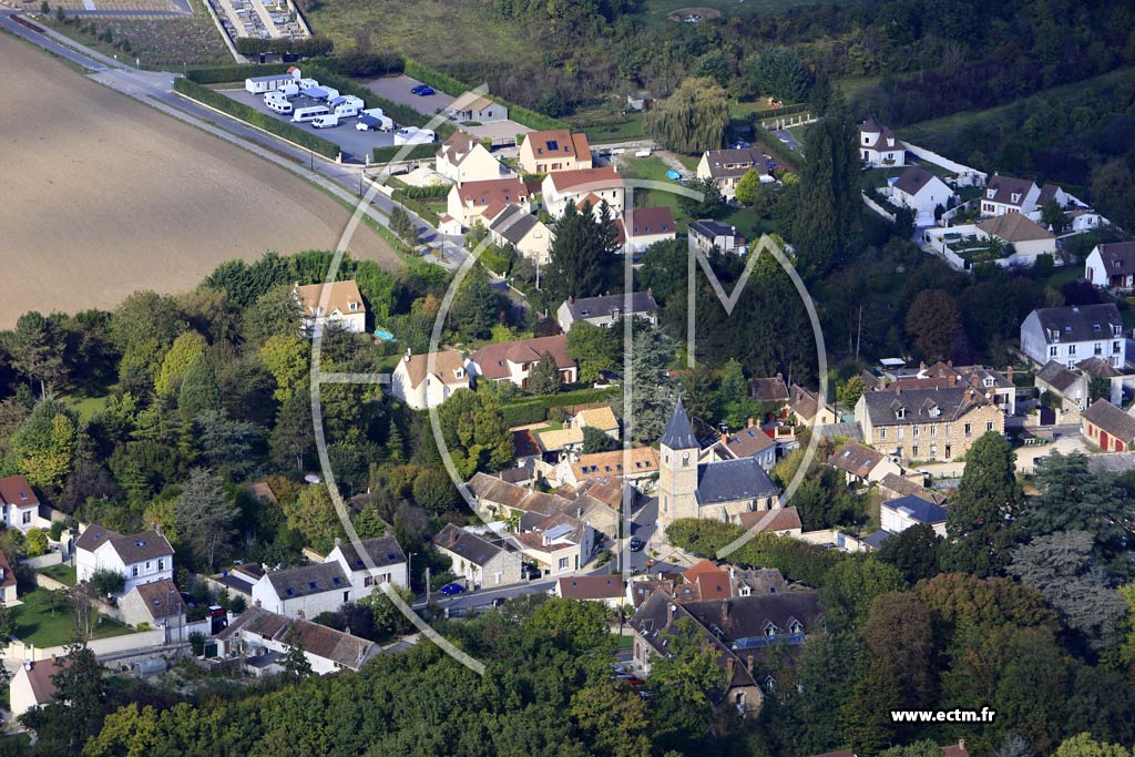 Photo arienne de Saint-Fargeau-Ponthierry (Moulignon)