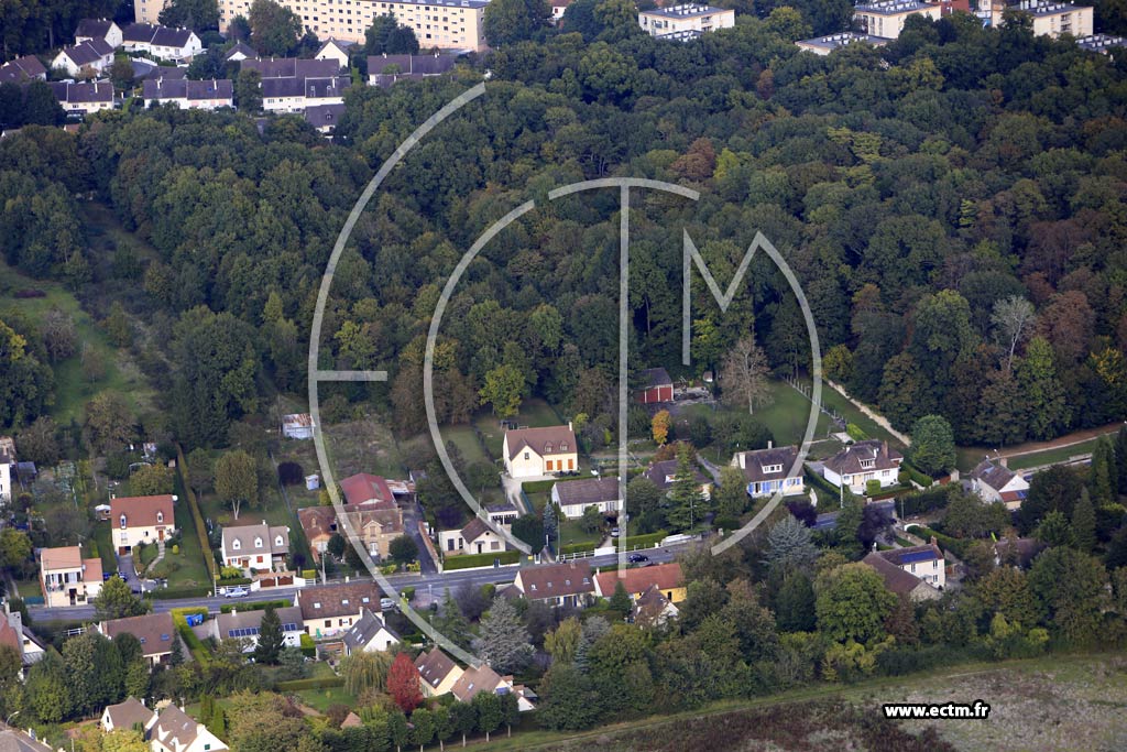 Photo arienne de Saint-Fargeau-Ponthierry (Moulignon)