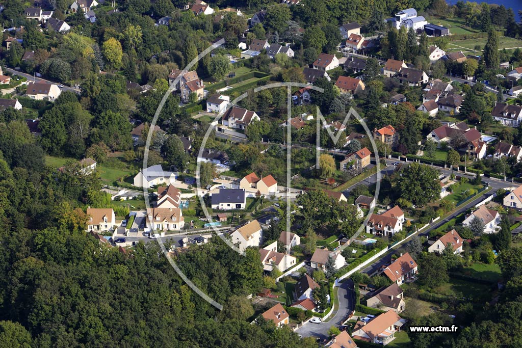 Photo arienne de Saint-Fargeau-Ponthierry (Saint-Fargeau)