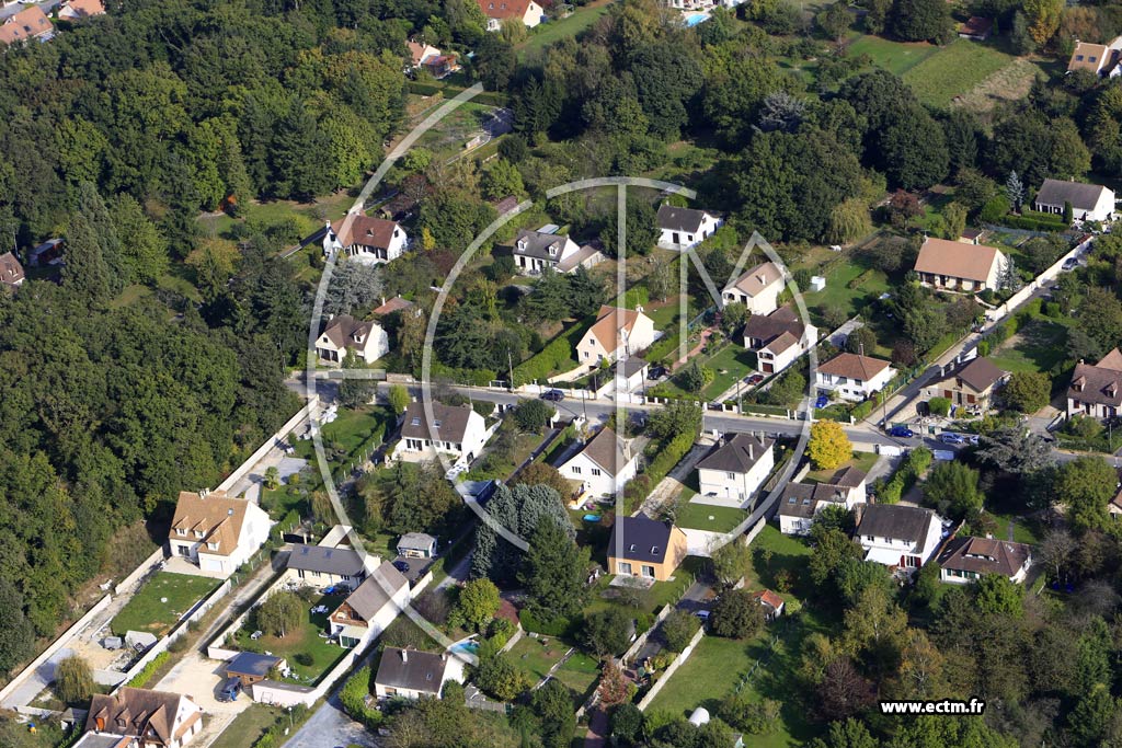 Photo arienne de Saint-Fargeau-Ponthierry (Saint-Fargeau)